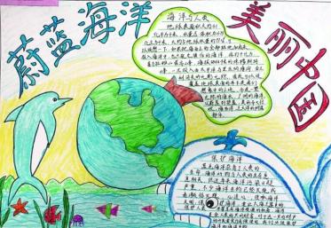海洋知识手抄报简单又漂亮11