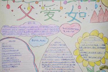 父亲节手抄报简单漂亮4