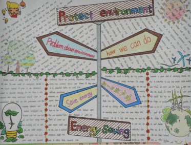 环保英语手抄报简单又漂亮6