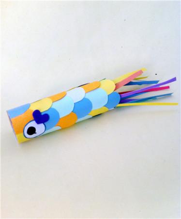 六一儿童节鲤鱼旗制作方法6