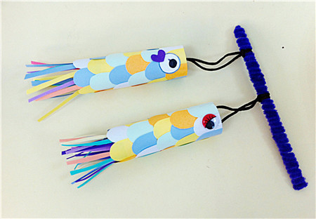 六一儿童节鲤鱼旗制作方法