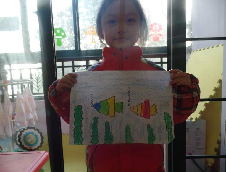 幼儿园可爱的小鱼教案4