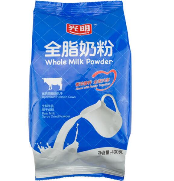 光明全脂奶粉含糖吗