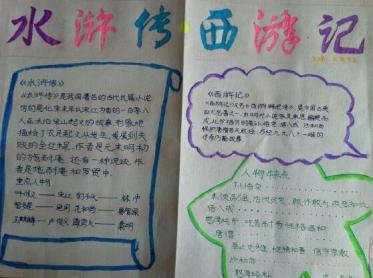 水浒手抄报简单又漂亮4