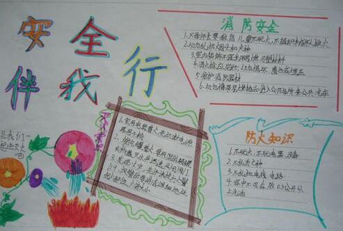 用电安全记心中手抄报图片11