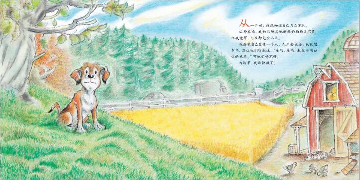 在雨中奔跑绘本