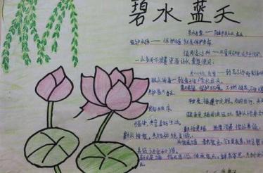 蓝天保卫战手抄报简单又好看4