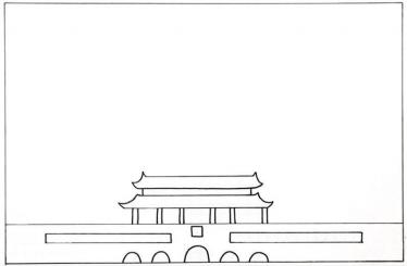 漂亮的国庆节手抄报怎么画1