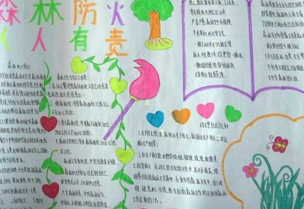 防火手抄报图片大全