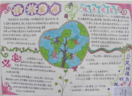 自然资源手抄报图片