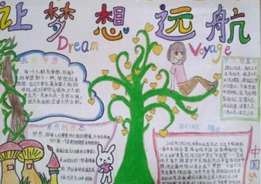 让梦想奔跑的手抄报图片大全