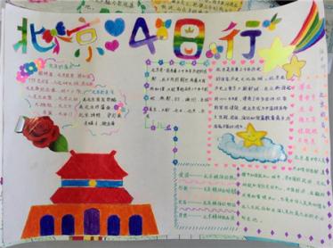 旅游日手抄报图片大全3