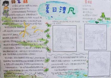 小暑手抄报图片大全