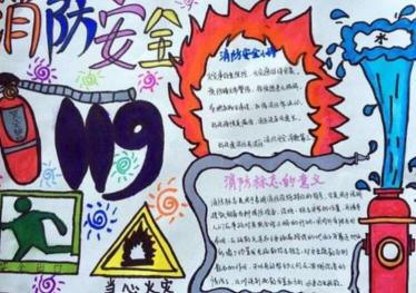 消防安全手抄报