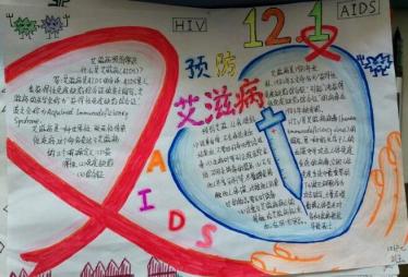 预防艾滋病手抄报