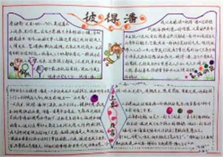 彼得潘手抄报图片大全2
