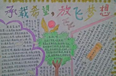 我的梦想手抄报