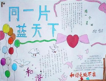 打赢蓝天保卫战手抄报3
