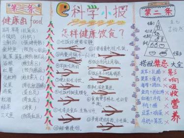 卫生保健手抄报图片2