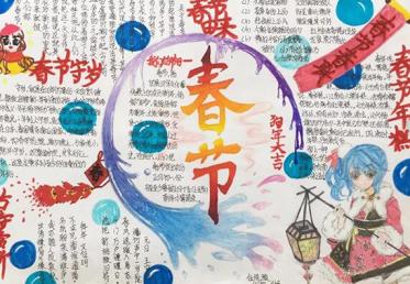春节节日小报
