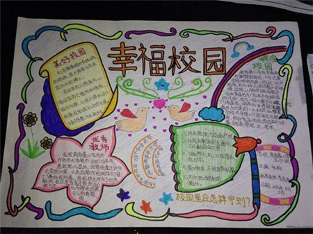 阳光岛手抄报图片大全3