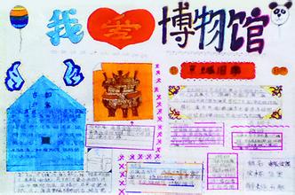 走进博物馆手抄报图片大全3