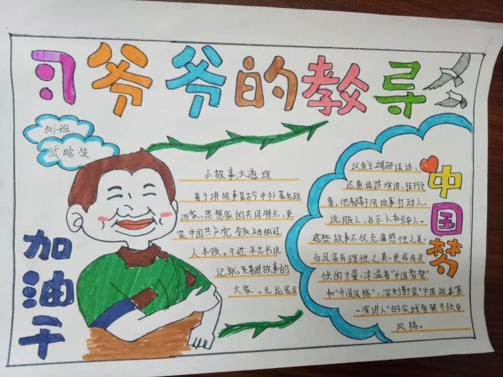 三年级立志手抄报图片3