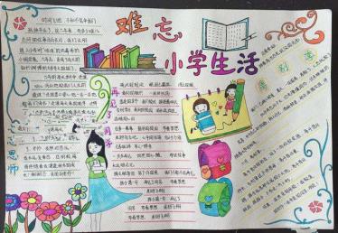 小学生活手抄报图片大全3
