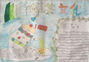 茶手抄报图片大全3