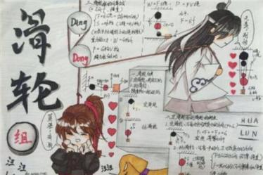物理滑轮手抄报图片大全1