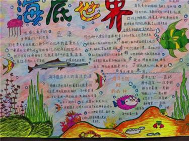书的海洋手抄报图片大全3