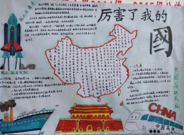 中国建设手抄报内容图片