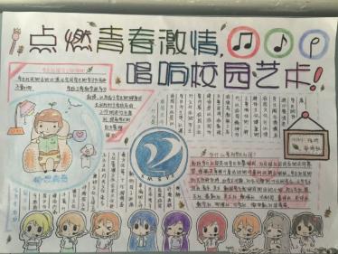 校园艺术手抄报图片大全2
