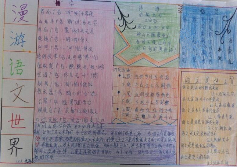 语文成语手抄报简单又漂亮2
