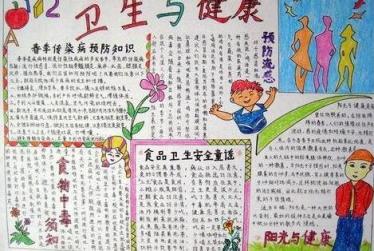 卫生健康与疾病手抄报内容3