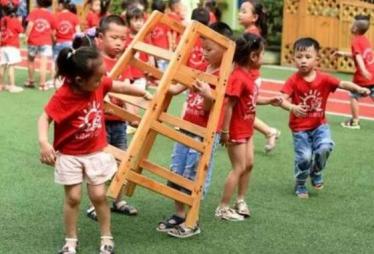 幼儿园安全玩木梯教案2