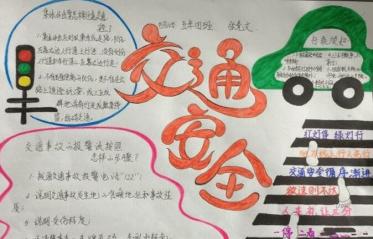 关于交通规则的手抄报图片1