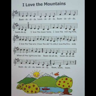 I love the mountains