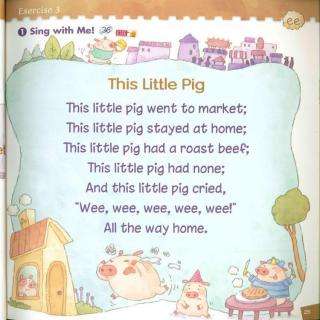 This little pig went to market