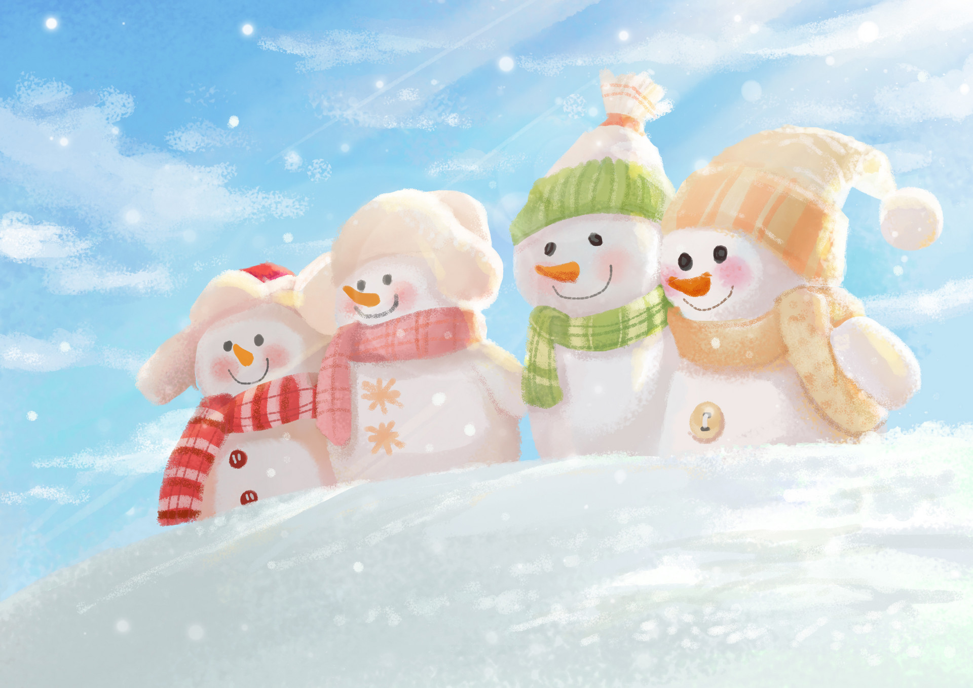 Lets Build a Snowman