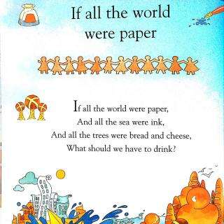 If All the World Were Paper