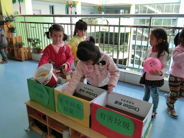 幼儿垃圾的分类和回收教案2