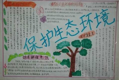 生态平衡小报图片大全3