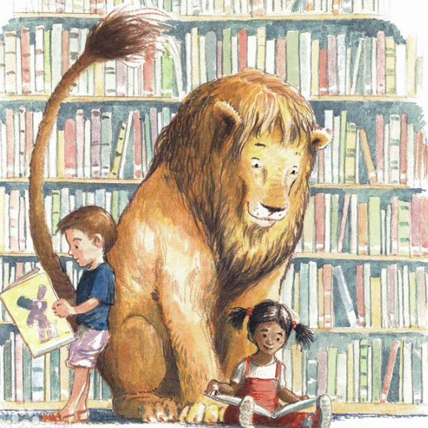 图书馆狮子+罗西尼威廉•退尔序曲卉卉阿姨讲故事