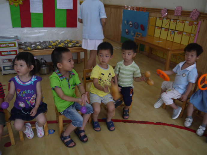 幼儿园中班头发肩膀膝盖脚教案2