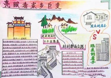 家乡变化手抄报图片大全2
