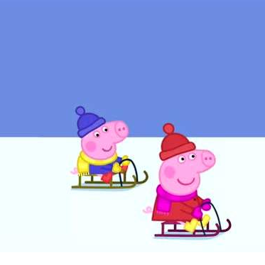 佩奇去滑雪