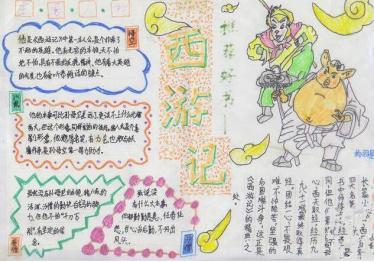 西游记手抄报简单好看2