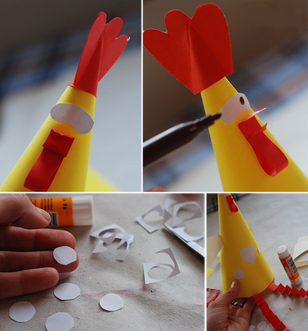 塑料瓶公鸡制作方法图片
