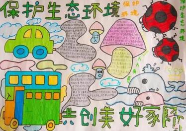 保护环境手抄报简单又漂亮1